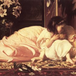 Frederic-Leighton-Mutter-und-Kind