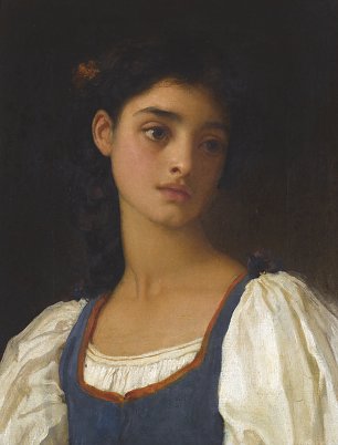 Frederic Leighton Nicandra Wandbild