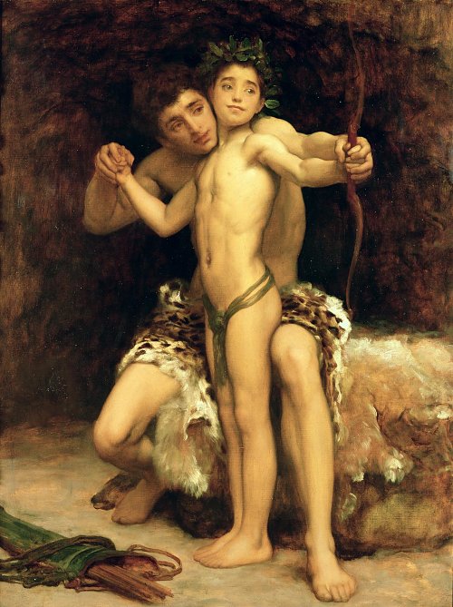 Frederic Leighton The Hit Wandbild