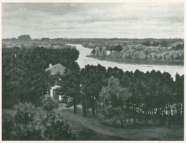 Walter Leistikow Der kleine Wannsee Wandbild