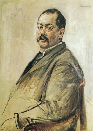 Max Liebermann Bildnis des Malers Lovis Corinth Wandbild