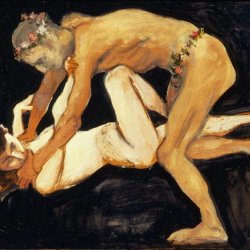 Max-Liebermann-Faun-and-a-Girl