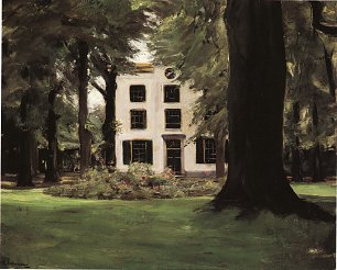 Max Liebermann Landhaus in Hilversum Wandbild