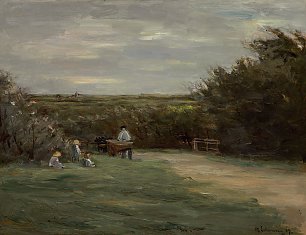 Max Liebermann Landschaft bei Noordwijk Noordwijk Binnen Wandbild