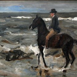 Max-Liebermann-Le-Cavalier-sur-la-plage