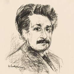 Max-Liebermann-Portrait-Albert-Einstein