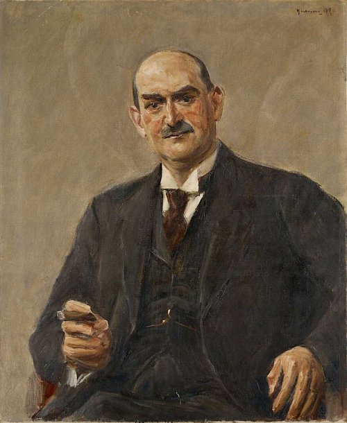 Max Liebermann Portrait Kommerzienrat Netter Wandbild