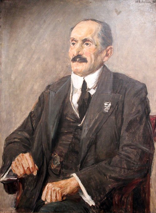 Max Liebermann Portrait Oscar Cassel Wandbild