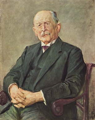 Max Liebermann Portrait Otto Gerstenberg Wandbild
