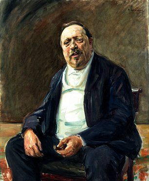 Max Liebermann Portrait of Alfred von Berger Wandbild