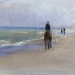 Max-Liebermann-Reiter-am-Strand