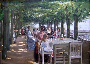 Max Liebermann Restaurant Jacob Wandbild