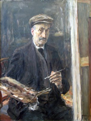 Max Liebermann Selbstbildnis Wandbild