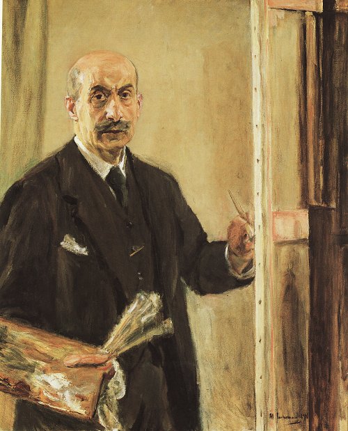 Max Liebermann Selbstportrait 1916 Wandbild