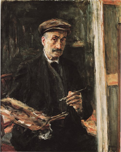 Max Liebermann Selbstportrait 1925 Wandbild