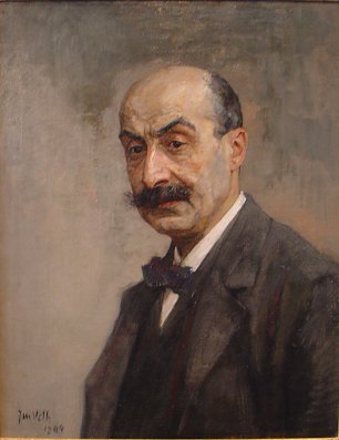 Max Liebermann Selbstportrait Wandbild