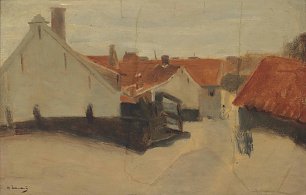 Max Liebermann Strasse in Scheveningen Wandbild