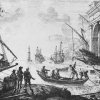 Claude-Lorrain-Der-Hafen-mit-der-Halle