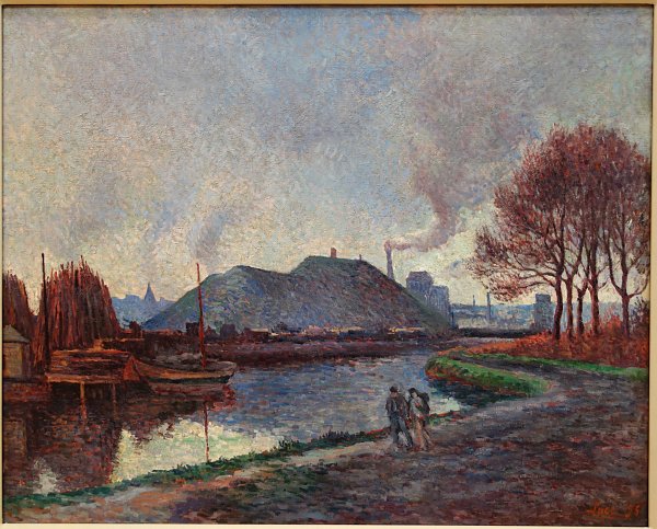 Maximilien Luce The River Sambre at Charleroi Wandbild