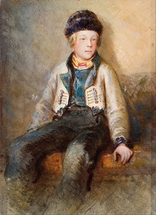 Egron Lundgren Norwegian boy Wandbild