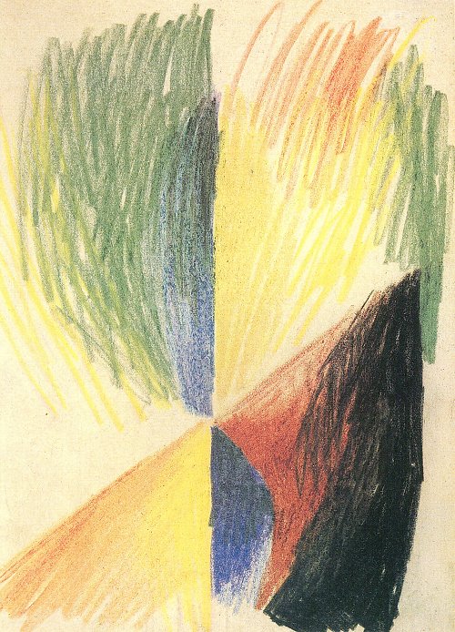 August Macke Abstrakte Formen 14 Wandbild