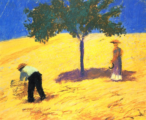 August Macke Baum im Kornfeld Wandbild