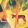 August-Macke-Esel-im-Palmenhain