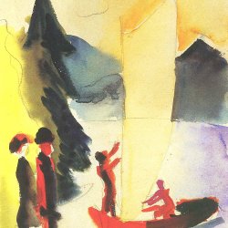 August-Macke-Gelbes-Segel