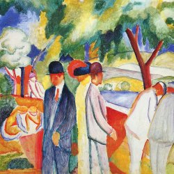 August-Macke-Grosser-Heller-Spaziergang