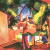 August-Macke-Kinder-am-Brunnen-mit-Stadt-im-Hintergrund