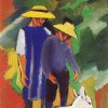 August-Macke-Kinder-mit-Ziege