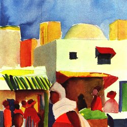 August-Macke-Markt-in-Algier