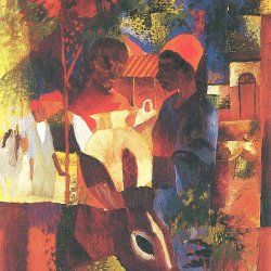 August-Macke-Markt-in-Tunis