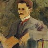 August-Macke-Portraitstudie-Erich-Reinau-1