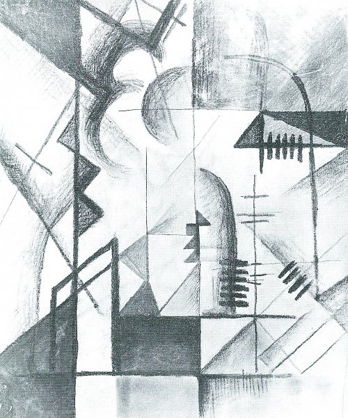 August Macke Abstrakte Formen 2 Wandbild