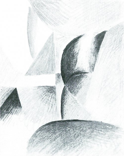 August Macke Abstrakte Formen 7 Wandbild