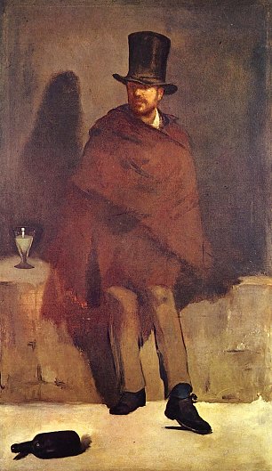 Edouard Manet Absinthtrinker Wandbild