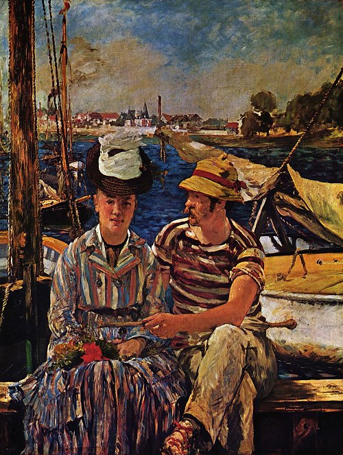 Edouard Manet Argenteuil Wandbild