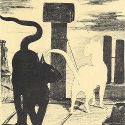 Edouard-Manet-Das-Rendezvous-der-Katzen