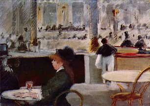 Edouard Manet Im Cafe Wandbild