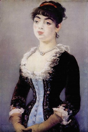 Edouard Manet Portraet der madame Michel Levy Wandbild