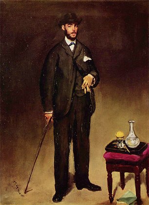 Edouard Manet Portraet des Theodore Duret Wandbild