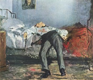 Edouard Manet Selbstmoerder Wandbild