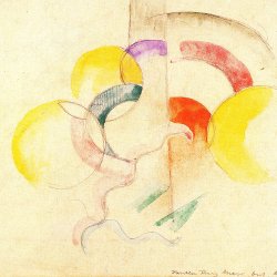 Franz-Marc-Abstraktes-Aquarell-2