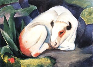 Franz Marc Der Stier Wandbild