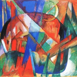 Franz-Marc-Fabeltier-Pferd