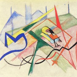 Franz-Marc-Kleines-Fabelwesen