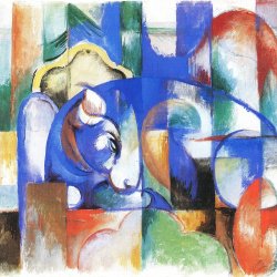 Franz-Marc-Liegender-Stier-2