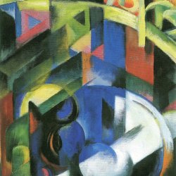 Franz-Marc-Rinder-Detail