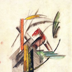 Franz-Marc-Roetliches-Tier